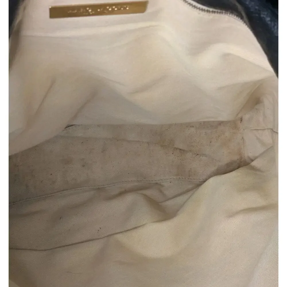 Vintage Marc Jacobs Italy Calfskin Leather Quilted Ursula Tote Shoulder Bag Y2K - Picture 9 of 16